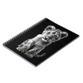 Carnet Oh Bébé Gros Chat Petit Gris (Côté gauche)