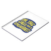 Carnet Oh Cela Demande Un Tableur (Côté gauche)