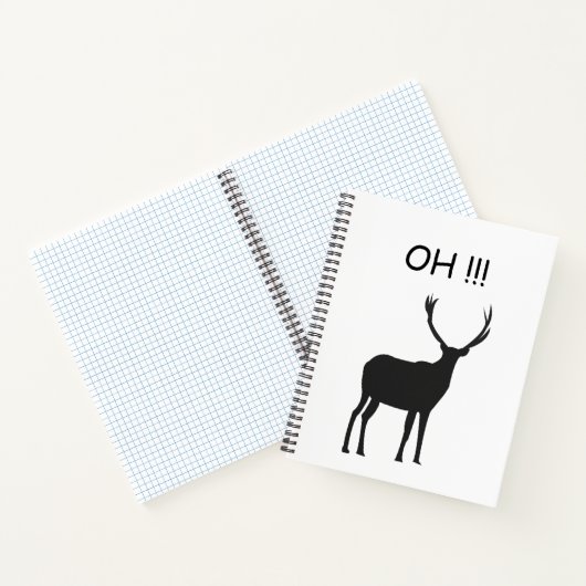 Carnet Oh Deer Funny Deer (Intérieur)