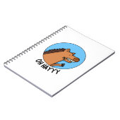 Carnet Oh Hayyyyy Funny Horse Pun (Côté gauche)