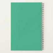 Carnet "Oh Hello There" Jaune Lab Chiot Vert Personnalisé (Verso)
