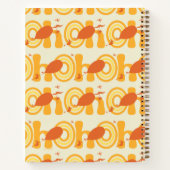 Carnet Oh, les endroits où tu iras | Motif de texte orang (Dos)