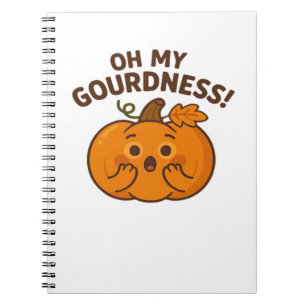 Carnet Oh Ma Gourde ! - Surpris Citrouille Kawaii Art Cl