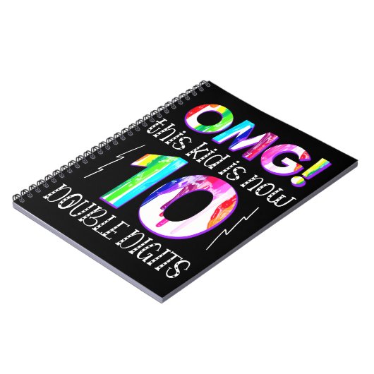 Carnet Oh mon Dieu ! Cet Enfant Est Maintenant 10 Double (Côté gauche)