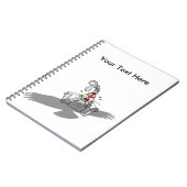 Carnet Oh non ! Dessin sur lapin (Côté gauche)