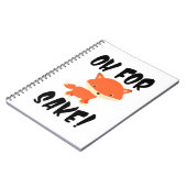 Carnet Oh pour l'amour du renard ! Drôle (Côté gauche)