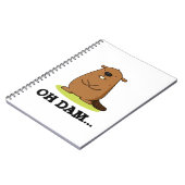 Carnet Oh putain de blague de castor drôle  (Côté gauche)