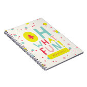 Carnet Oh Quel Amusant sapin de Noël Points Confetti colo (Côté Droit)