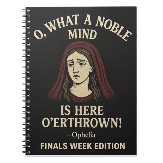 Carnet Oh quelle noble intelligence... (Devant)