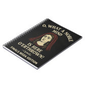 Carnet Oh what a noble mind... (Côté gauche)