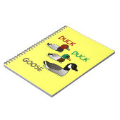 Carnet Oie de canard de canard (Côté gauche)