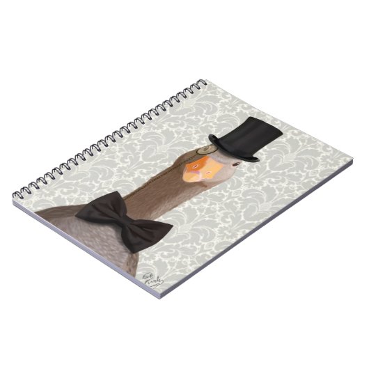 Carnet Oie distinguée (Côté gauche)