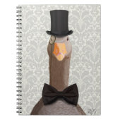 Carnet Oie distinguée (Devant)