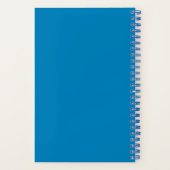 Carnet Oie joyeuse sous un ciel bleu (Verso)