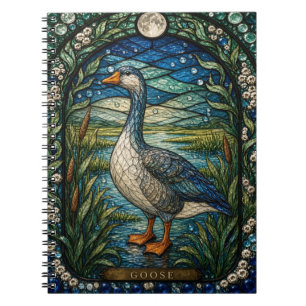 Carnet Oie, Verre Cathédrale Roseau de Marais