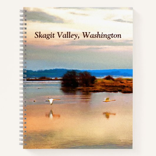 Carnet Oies des neiges de Skagit Valley (Devant)