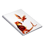 Carnet Oiseau Art Chouette Tawny (Côté Droit)