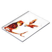 Carnet Oiseau Art Chouette Tawny (Côté gauche)