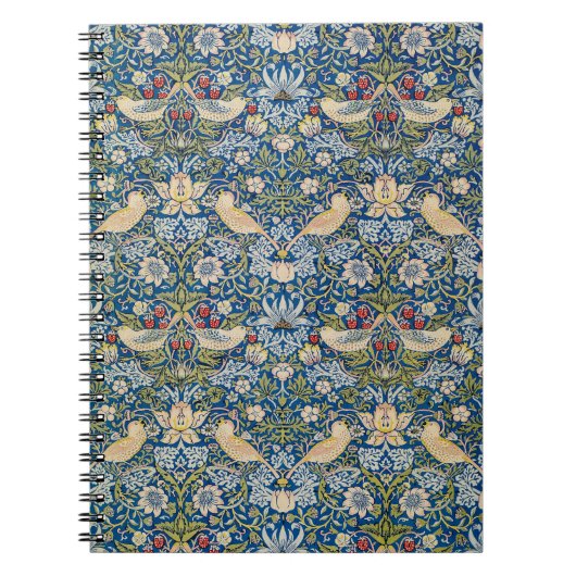 Carnet Oiseau Art Nouveau Design (Devant)