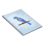 Carnet Oiseau bleu (Côté Droit)