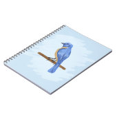 Carnet Oiseau bleu (Côté gauche)
