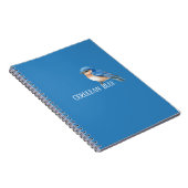 Carnet Oiseau bleu céruléen (Côté Droit)