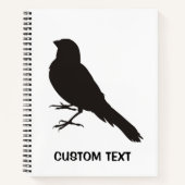 Carnet Oiseau canarien permanent (Devant)