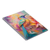 Carnet Oiseau Chanson Violet Gorge Fantastique (Côté Droit)