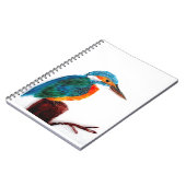 Carnet Oiseau coloré de martin-pêcheur (Côté gauche)