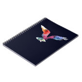 Carnet Oiseau d'animal d'esprit d'Eagle. Totem. Art (Côté gauche)