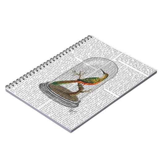 Carnet Oiseau Dans Bell Jar (Côté gauche)