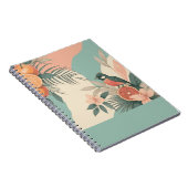 Carnet Oiseau de Humming Tropical (Côté Droit)