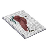 Carnet Oiseau de Marsala mis en berne (Côté Droit)