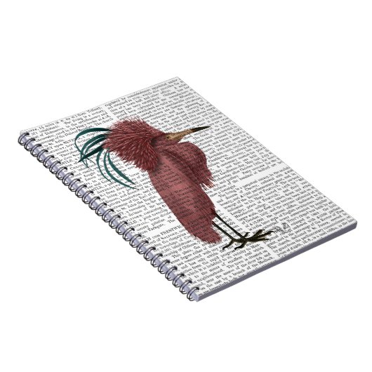 Carnet Oiseau de Marsala mis en berne (Côté Droit)