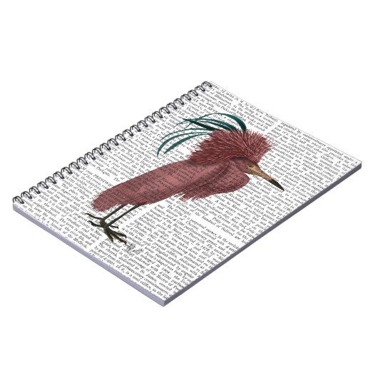 Carnet Oiseau de Marsala mis en berne (Côté gauche)