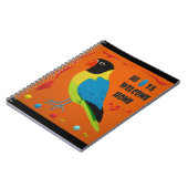 Carnet Oiseau de perroquet image art parfait (Côté gauche)