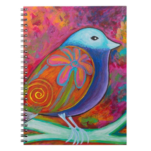 Carnet Oiseau de ressort (Devant)