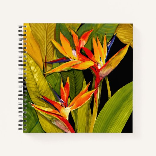 Carnet Oiseau du Paradis (Devant)
