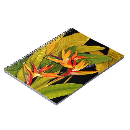 Carnet Oiseau du Paradis (Côté gauche)