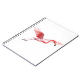 Carnet Oiseau Flamant rose (Côté gauche)
