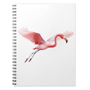Carnet Oiseau Flamant rose