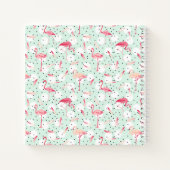 Carnet Oiseau Flamant rose Avec Plumes (Dos)