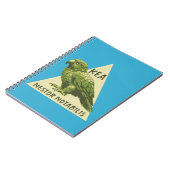 Carnet oiseau Kea de Nouvelle-Zélande (Côté gauche)