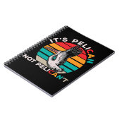 Carnet Oiseau Motivationnel Citation Pélican Observation (Côté gauche)