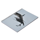 CARNET OISEAU NOIR ET BLANC (Côté gauche)