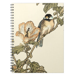 Carnet Oiseau oriental été perché sur la branche
