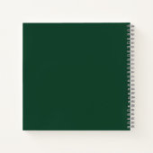 Carnet Oiseau Paon Bleu (Dos)