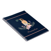 Carnet Oiseau pastel (Côté Droit)