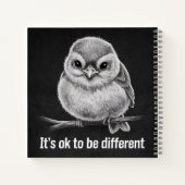 Carnet oiseau plumes (Dos)