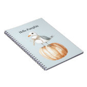 Carnet Oiseau sur citrouille (Côté Droit)